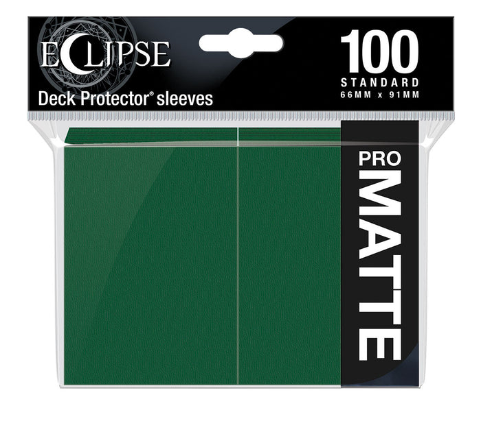 ECLIPSE Easy Shuffle Matte Protector Sleeves for Trading Card Games, Standard Size Deck (100 pack) - Display Geek, Inc.