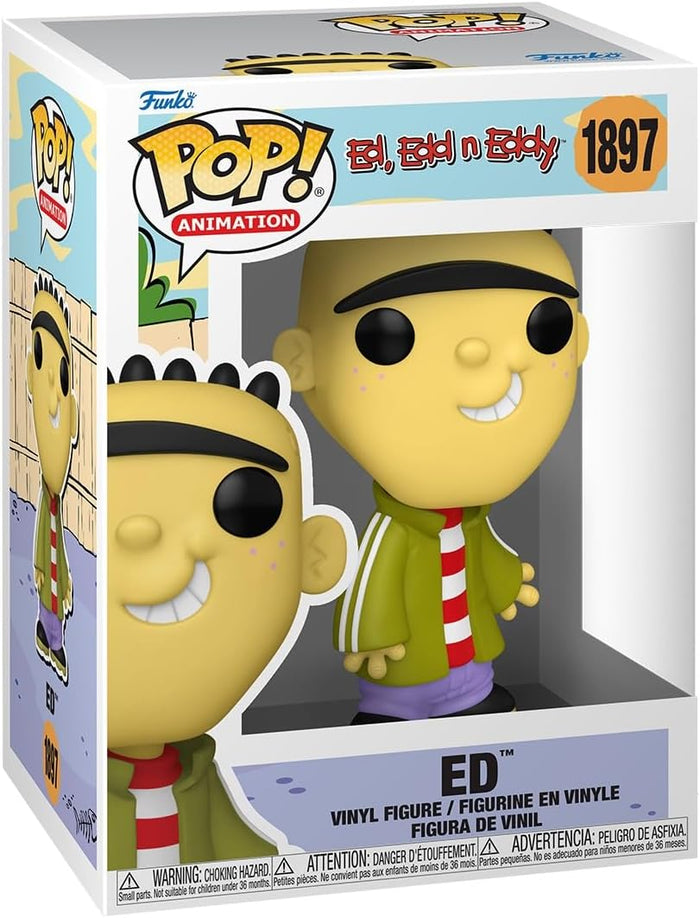 Ed, Edd n Eddy Ed Funko Pop! Vinyl Figure #1897 with Funko Protector