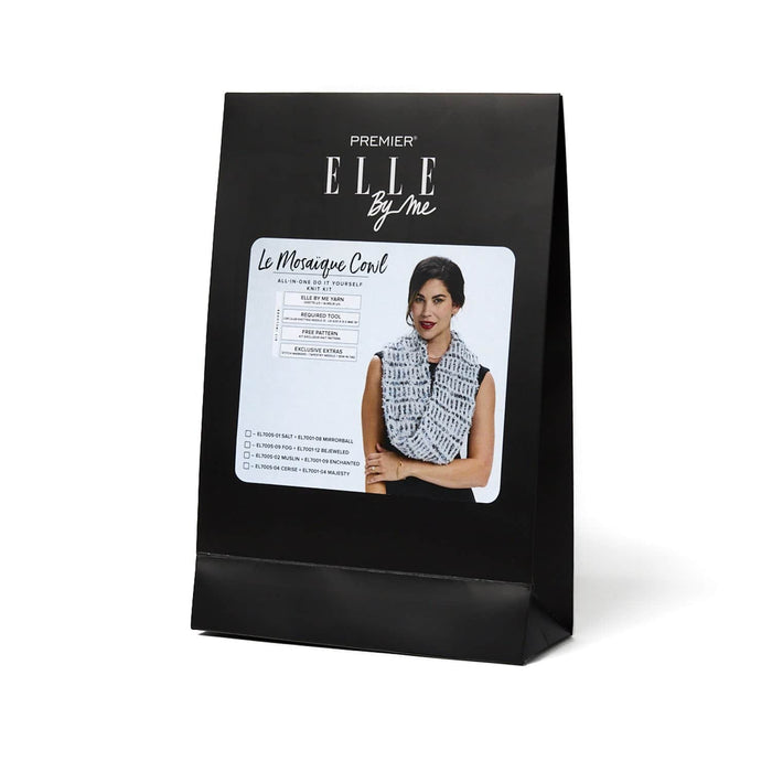 ELKMC-02 Fog ELLE Knit Cowl Kit
