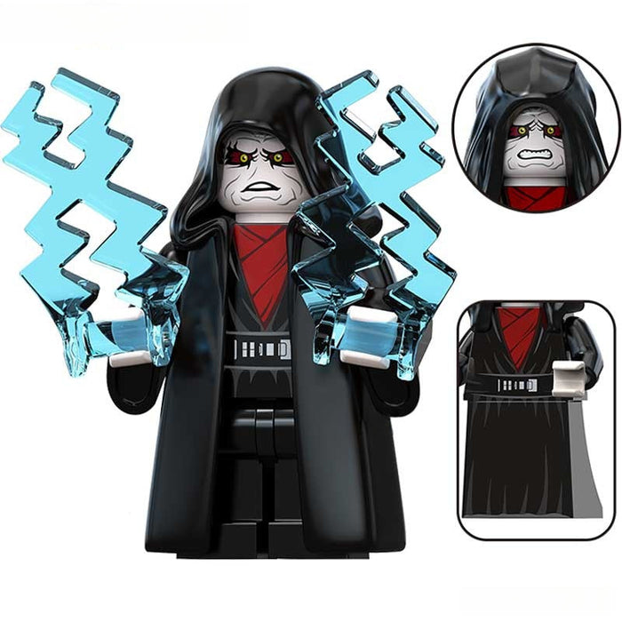 Emperor Palpatine #2 (Star Wars) - Custom Building Blocks Mini Figures Compatible with Brick Building System