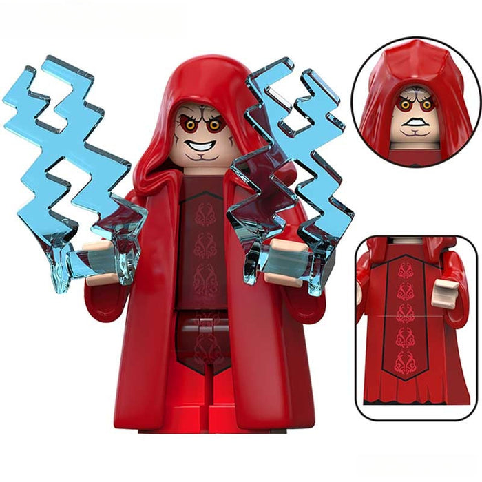Emperor Palpatine #4 (Star Wars) - Custom Building Blocks Mini Figures Compatible with Brick Building System