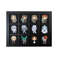 Enamel Pin Display (2" wide x 2" high Slots) Fits Standard Pins by Dragon Woodshop in partnership with Display Geek