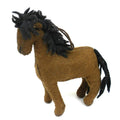 Felt Horse Ornament - Silk Road Bazaar (O) - TheHomeToGo