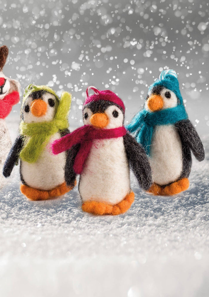 Felt Penguin Decoration