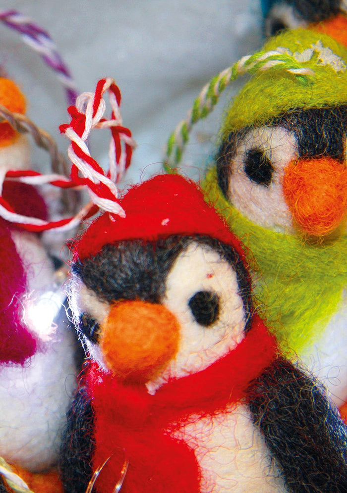 Felt Penguin Decoration