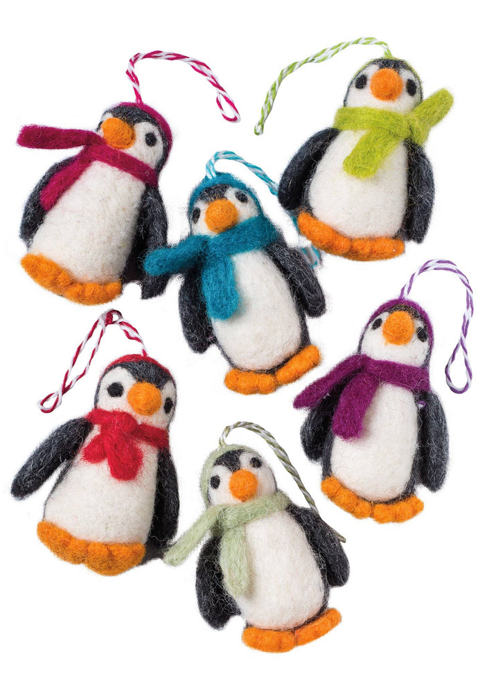 Felt Penguin Decoration