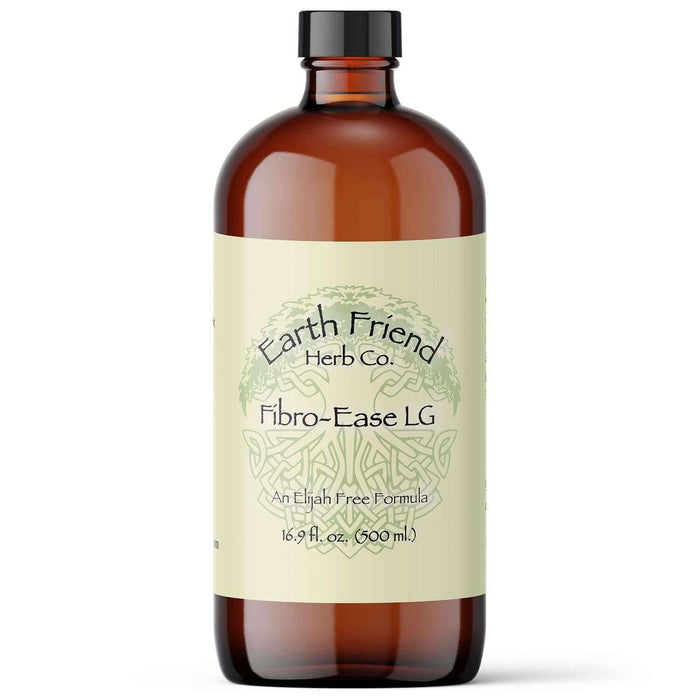 Fibro-Ease - Liquid Herbs for Fascia Relaxation from Earth Friend Herb Co in a 16.9 fl oz bottle.