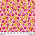 FreeSpirit - Good Gracious - Happy Blooms - Caramel - PWAH220.Caramel - Sold by the Half Yard