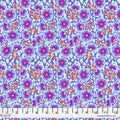 FreeSpirit - Good Gracious - Happy Blooms - Grape - PWAH220.Grape - Sold by the Half Yard