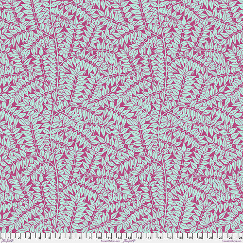 FreeSpirit - Kaffe x Morris & Co. - Branches - Magenta - PWKW009.Magenta - Sold by the Half Yard