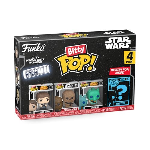 Funko Bitty Pop! Star Wars Mini-Figure 4-Pack - Select Figure(s)