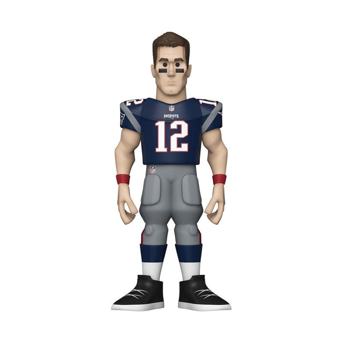 Funko Gold NFL New England Patriots Tom Brady (Home) Chase 5-Inch Funko Gold Vinyl Figure (Vaulted)