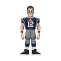 Funko Gold NFL New England Patriots Tom Brady (Home) Chase 5-Inch Funko Gold Vinyl Figure (Vaulted)