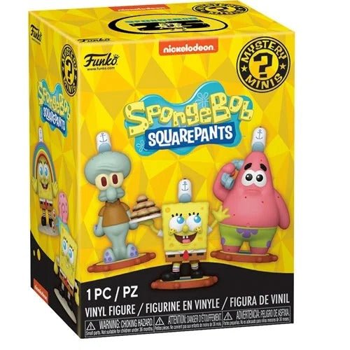 Funko JSpongeBob SquarePants 25th Anniversary Mystery Minis Mini-Figure (1 Box with 1 Figure)