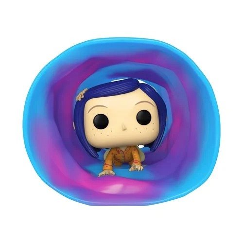 Funko Pop! 1643 Coraline 15th Anniversary Coraline in Tunnel Deluxe Vinyl Figure