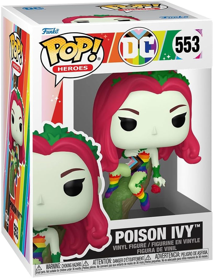 Funko Pop! Heroes DC Comics Pride 2025 Poison Ivy Vinyl Figure #553 with Funko Protector