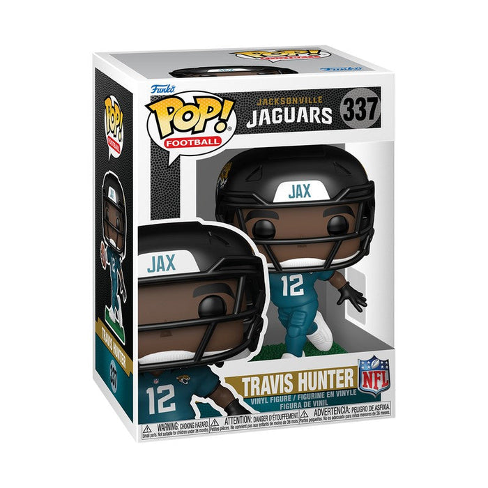 Funko Pop! NFL Jacksonville Jaguars Travis Hunter Vinyl Figure #337 with Protector