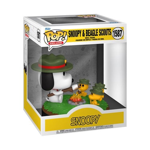 1587 - Snoopy & Beagle Scouts (Deluxe about 3 1/4-inches)