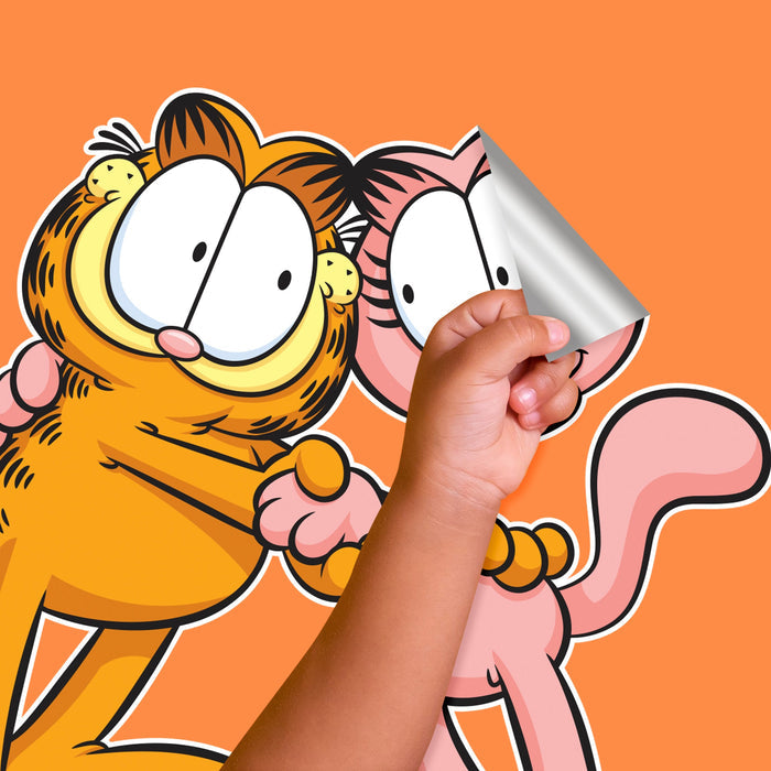 Garfield & Arlene - Garfield - RealBig Collection - Official Nickelodeon - Reusable Vinyl Wall Decals