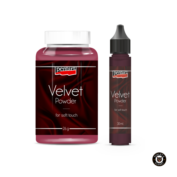 Garnet Red Velvet Powder