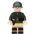 General George S Patton (American History World War II) - Custom Building Blocks Mini Figures Compatible with Brick Building System