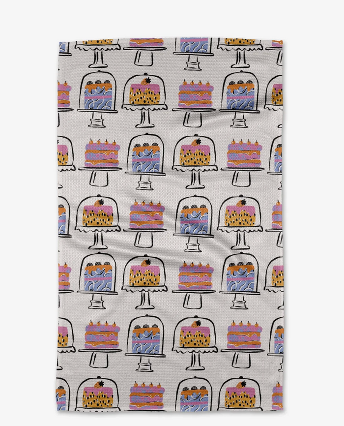 Geometry Tea Towel - Cakes in The Window