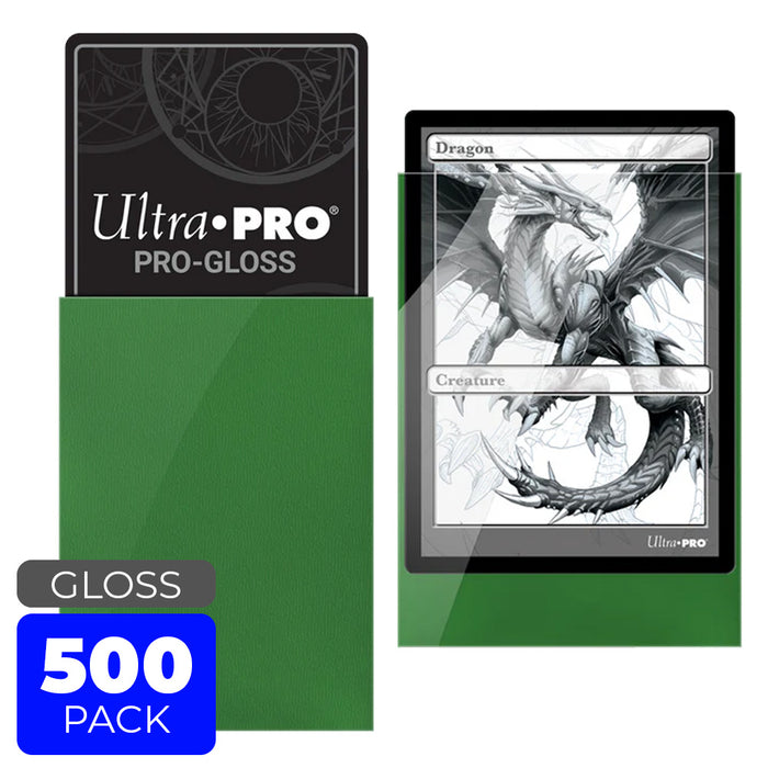 Gloss Protector Sleeves for Trading Card Games, Standard Size Deck (500 pack) - Display Geek, Inc.