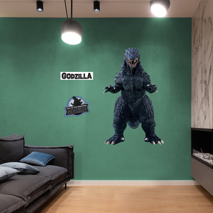 Godzilla - Godzilla (1999) - RealBig Front Collection - Official Toho - Reusable Vinyl Wall Decals