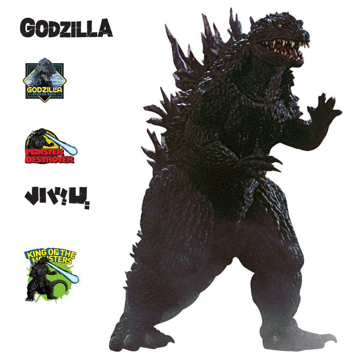 Godzilla - Godzilla (1999) - RealBig Side Collection - Official Toho - Reusable Vinyl Wall Decals