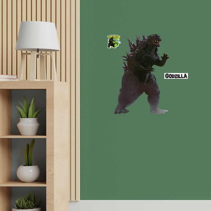Godzilla - Godzilla (1999) - RealBig Side Collection - Official Toho - Reusable Vinyl Wall Decals