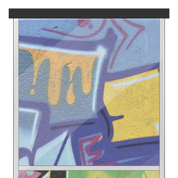 Graffiti 04 Themed 15 x 15 Background Decals for IKEA Detolf Displays
