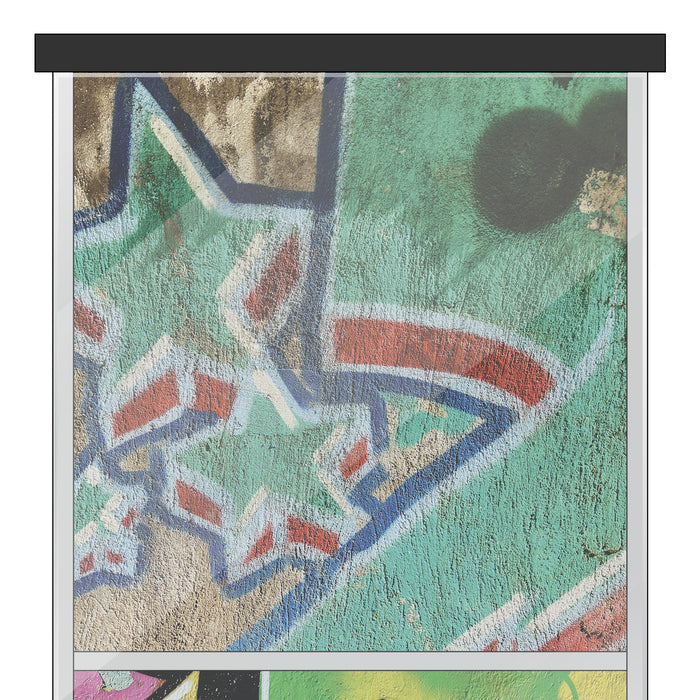 Graffiti 05 Themed 15 x 15 Background Decals for IKEA Detolf Displays
