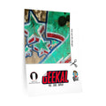 Graffiti 05 Themed 15 x 15 Background Decals for IKEA Detolf Displays