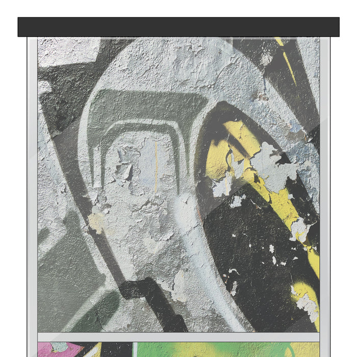 Graffiti 07 Themed 15 x 15 Background Decals for IKEA Detolf Displays
