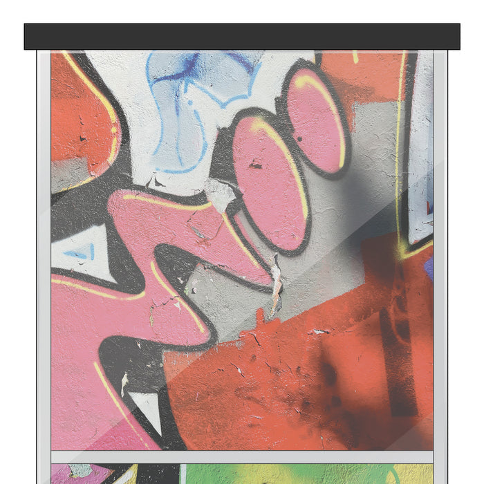 Graffiti 09 Themed 15 x 15 Background Decals for IKEA Detolf Displays