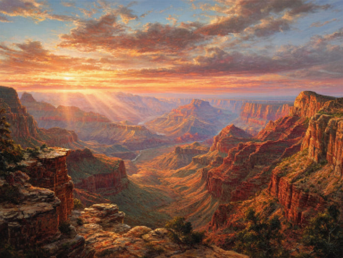Grand Canyon Sunrise - Product Mockup 2