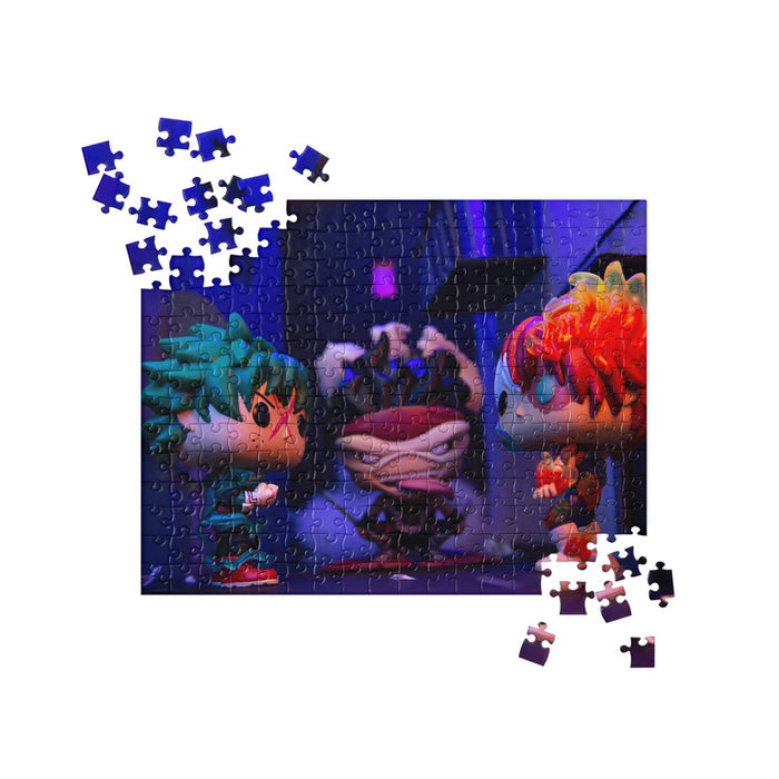 Hero Killer Stain Funko Pop Photo Jigsaw puzzle by UrbanRoxStarr
