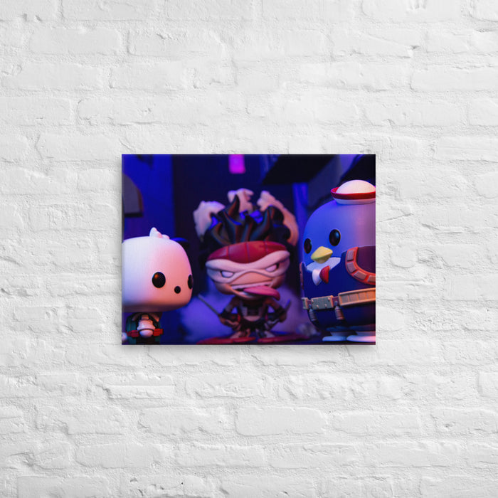 Hero Killer Stain Funko Pop Photography Giant Canvas by UrbanRoxStarr