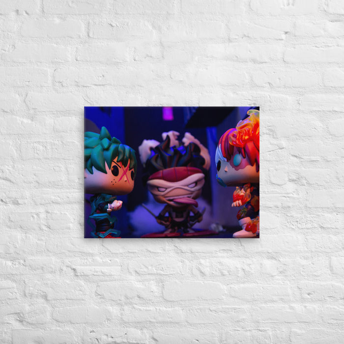 Hero Killer Stain Funko Pop Photography Giant Canvas by UrbanRoxStarr