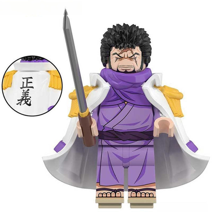 Issho Fujitora (One Piece) - Custom Building Blocks Mini Figures Compatible with Brick Building System