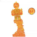 Johnny Storm Human Torch #6 (Marvel The Fantastic Four) - Custom Building Blocks Mini Figures Compatible with Brick Building System