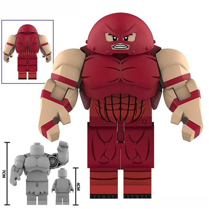 Juggernaut Big Size (Marvel Deadpool & Wolverine) - Custom Building Blocks Mini Figures Compatible with Brick Building System
