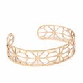 Kathleen - Rose Gold Latticework Cuff Bracelet - Starfish Project - TheHomeToGo