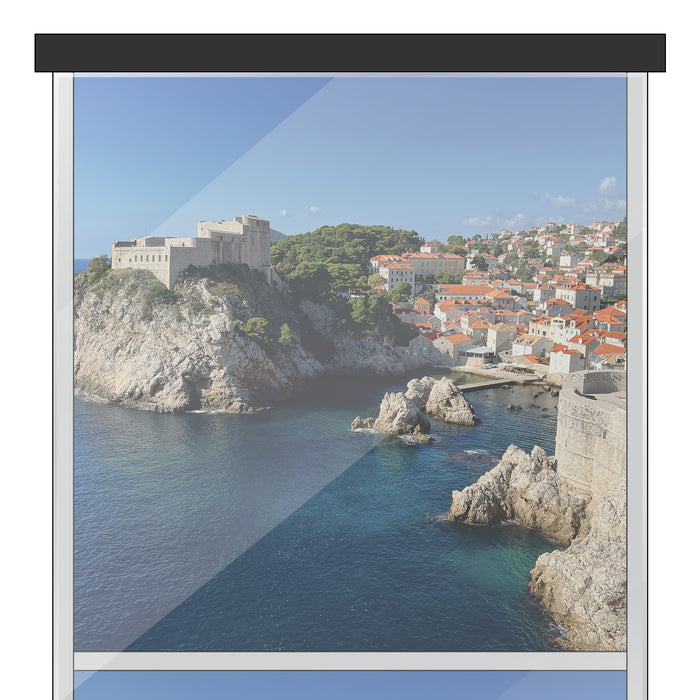 Kings Bay Themed 15 x 15 Background Decals for IKEA Detolf Displays