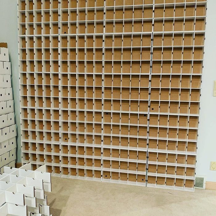 KUBBIE ECONOMY Funko Pop In Box Display Case Wall Mountable Stackable Pop Shelf Cardboard