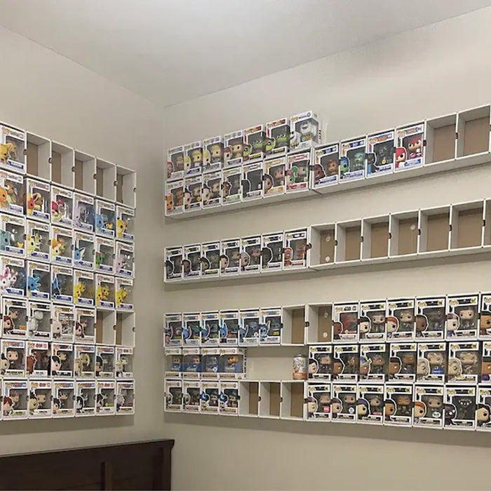 Display Geek MK Kubbies Slim 7 Storage Best Funko Pop Vinyl Display Case Pop Shelf Shelves Eco vaulted original vault air