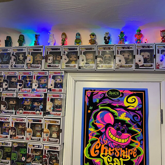 Display Geek MK Kubbies Slim 7 Storage Best Funko Pop Vinyl Display Case Pop Shelf Shelves Eco vaulted original vault air