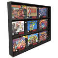 KUBBIE SNES (3 Row) - Display Case for Super Nintendo Games, Wall Mountable & Stackable Shelf (Cardboard)