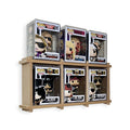 1 x KUBBIE ULTRA SLIM - In Box Display Case for Funko Pops, Wall Mountable & Stackable Pop Shelf (MDF Wood) Fits PopShield Armor, Pop Stacks and Plastic Protectors