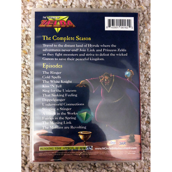 Legend of Zelda Cartoon Complete Season and Havok in Hyrule DVD